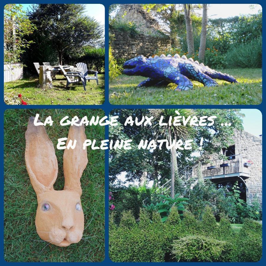 La Grange Aux Lievres, Gites Kerdoel Cléder Exteriör bild