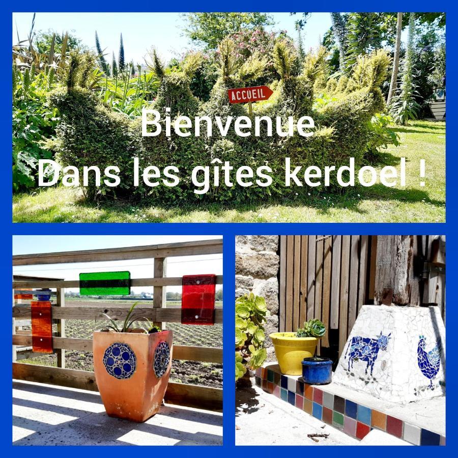 La Grange Aux Lievres, Gites Kerdoel Cléder Exteriör bild