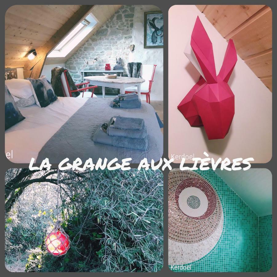 La Grange Aux Lievres, Gites Kerdoel Cléder Exteriör bild